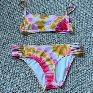 Aeropostale 2 piece bathing suit Small top, Medium bottom